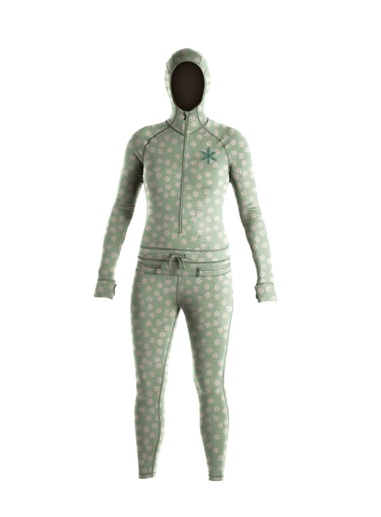 Airblaster Women's Classic Ninja Suit - Mint Daisy