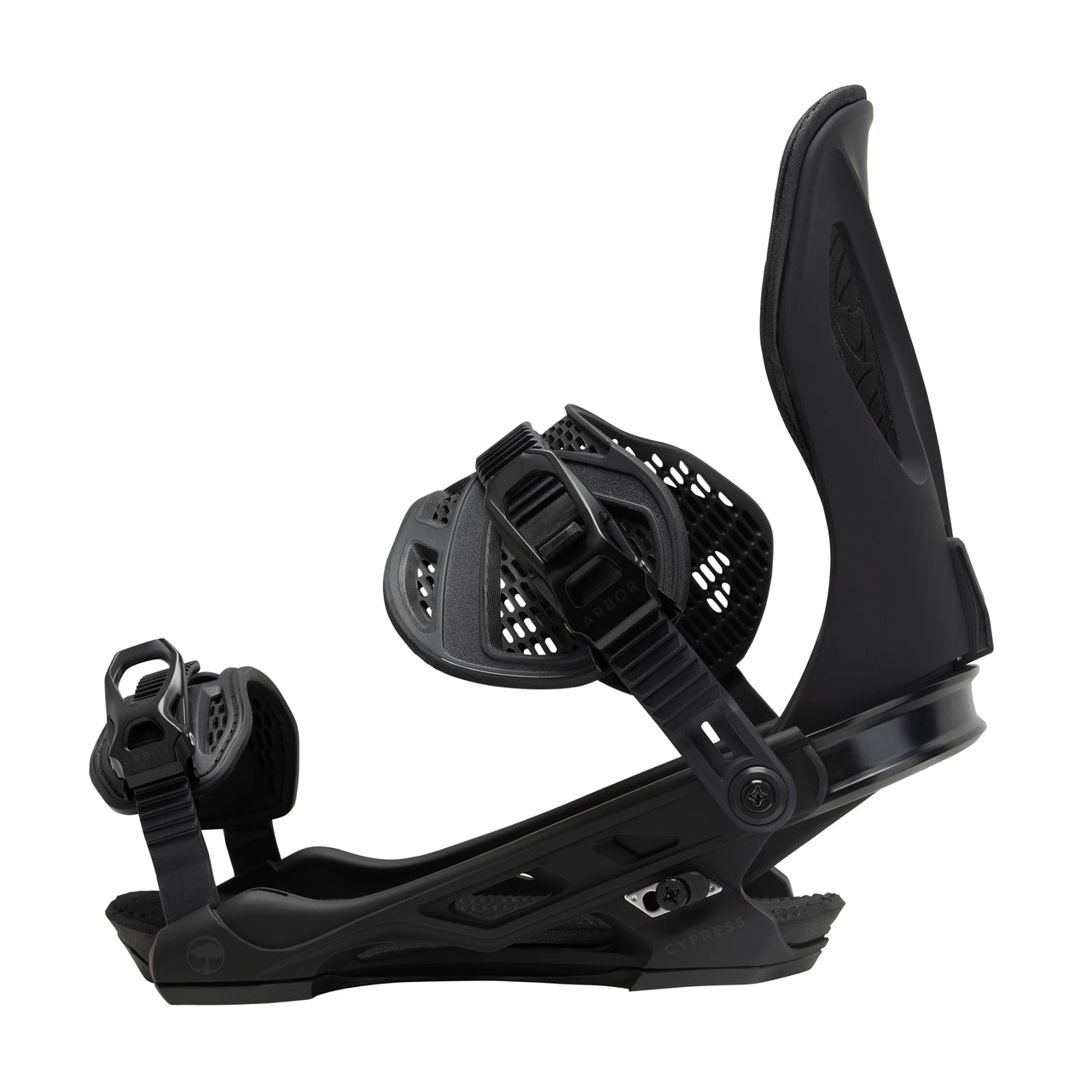 Arbor 2024 Cypress Snowboard Bindings - Black