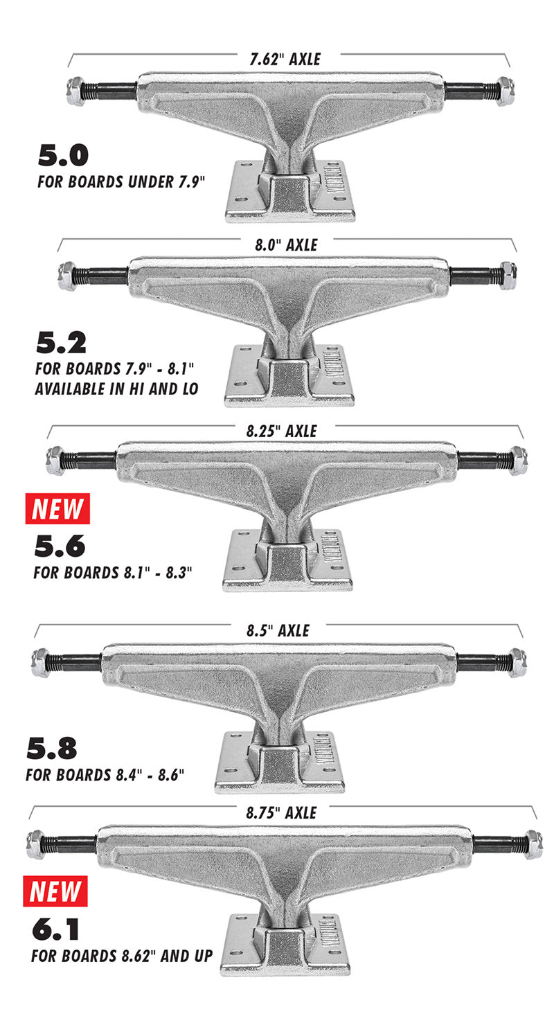 Venture Standard Skate Trucks - Polished