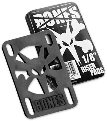 Bones 1/8" Riser Pads - Black