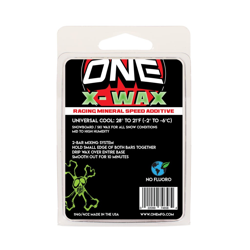 One Ball X-Wax 114g Snowboard Wax - Cool